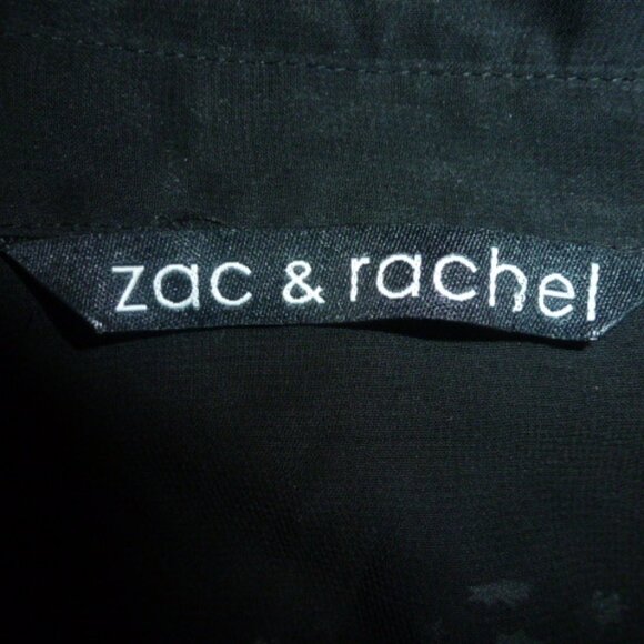 Zac & Rachel Women’s Elegant Button-Up Collared Blouse – Size XL - Picture 8 of 10